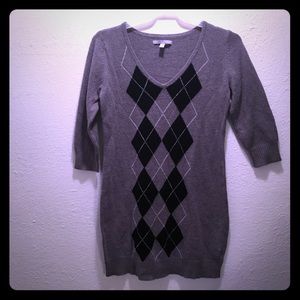 Old Navy sweater dress.